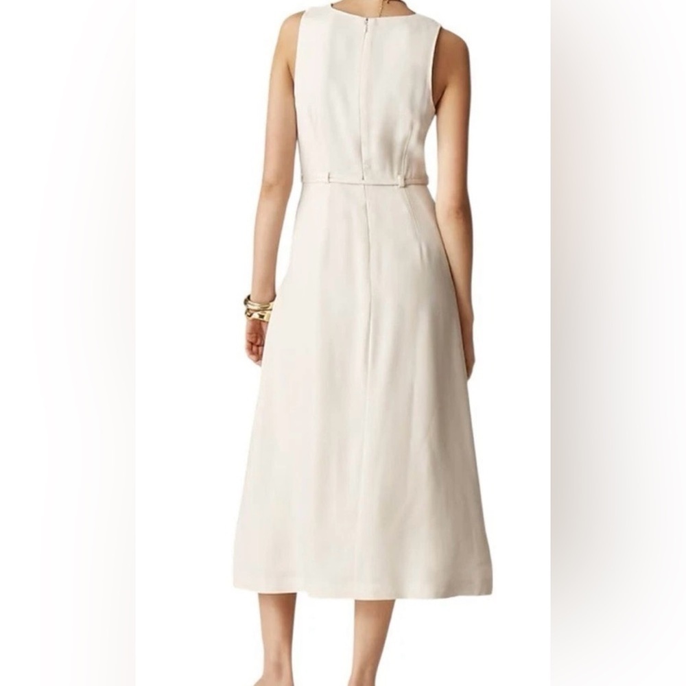 J. Crew Ivory Midi Dress - Picture 5 of 7